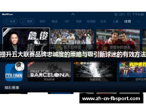 提升五大联赛品牌忠诚度的策略与吸引新球迷的有效方法